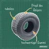 2x Reifen 18x9.50-8 Tubeless 4PR ohne Schlauch nutzbar Produktbild-Vorschau 4