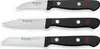 WÜSTHOF Gourmet, silber-schwarz, Gemüsemesserset 3-teilig, Produktbild-Vorschau 1