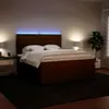 Boxspringbett mit Matratze Rosa 180x200 cm Samt Produktbild-Vorschau 4