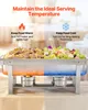 SucceBuy Set di piatti rettangolari scaldavivande 8,5 L (6 Anteprima dell’immagine prodotto 2