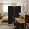 vidaXL 2-dílné paravány Black 175x180 cm Fabric Náhled obrázku produktu 2