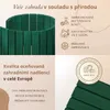 Floranica Zahradní obrubník V40 x D100 cm Zelený – rovný Náhled obrázku produktu 3