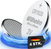 4 x CR1620 WILHELM Lithium Knopfzelle 3V 70mAh ø16x2,0mm Produktbild-Vorschau 1