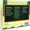 The image shows the back of a seed advent calendar box, listing the types of seeds included. Produktbild-Vorschau