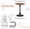 Ensemble table et chaises, table ronde de 60 cm en MDF avec Voir les images du produit 11