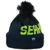 NFL Seattle Seahawks Road Sideline 2019 Bobble Wollmütze Produktbild-Vorschau 8