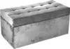 mg designová čalouněná stolička, 45x90 cm, barva stříbrná - Náhled obrázku produktu 1