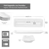 6x Pur Pappteller aus Porzellan 20,2x6cm weiß Produktbild-Vorschau 6