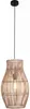 Pendelleuchte Bambus Korb Ø 30 cm Boho für E27 Hängelampe Produktbild-Vorschau 2