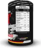 A close-up view of a black and red cylindrical container for a dietary supplement, showing nutritional information and branding. Produktbild-Vorschau