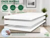 Ergonomische koudschuimmatras met 7 zones | 120 x 200 cm | Productafbeelding-voorbeeld 3