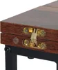 Table d'appoint pliable en forme de C, aspect bois, cadre Voir les images du produit 7