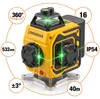 Kruislijnlaser 4D groen 16 lijnen 4 x 360 graden, Productafbeelding-voorbeeld 3