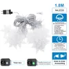 Schneeflocke Lichterkette 94LEDs Lichtervorhang Bunt Innen Produktbild-Vorschau 6
