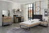 Schreibtisch Braun Tisch Schlafzimmer Jugendzimmer Holz Produktbild-Vorschau 5