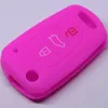 Auto Schlüssel Hülle Silikon Schutz Cover Pink kompatibel Produktbild-Vorschau 2