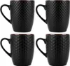 Čierne keramické hrnčeky 400 ml 4 ks. Náhľad obrázku produktu 3