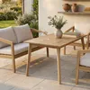 Gartenlounge YAPA aus massivem Akazienholz, Natur/Beige - Produktbild-Vorschau 2