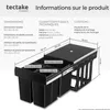 Poubelle de tri ASHLYN 31 L avec 3 compartiments - noir Voir les images du produit 6