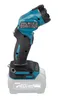 A cordless LED work light with a battery pack attached, shown against a white background. Produktbild-Vorschau