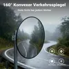 Wiltec Sicherheitsspiegel 80 cm konvex Schwarz, runder Produktbild-Vorschau 5