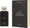 A bottle of Jo Malone Oud & Bergamot Eau de Cologne Intense and its packaging are displayed side-by-side against a white background. Produktbild-Vorschau
