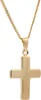 Gold Anhänger Kreuz  mit Goldkette massiv 333 - 8 Karat Produktbild-Vorschau 2