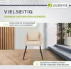 Juskys Rope Stühle 2er Set - Gartenstühle mit Seilgeflecht Produktbild-Vorschau 7