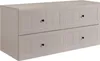 Rodan | Waschbeckenunterschrank - Beige - 160 cm - 4 Produktbild-Vorschau 1