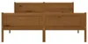 Letto in legno massiccio di pino marrone miele 160x200 cm Anteprima dell’immagine prodotto 2
