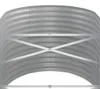vidaXL: Jardín elevado, acero galvanizado, 152x80x68 cm, Vista previa de la imagen del producto 5
