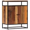 A standalone cabinet with two doors and an open shelf above, set against a white background. Náhled obrázku produktu