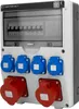 Baustromverteiler 32A 16A CEE 4x230V mit LS-Schalter TGD-S Produktbild-Vorschau 6