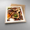 Gerahmtes Poster - Rahmen in heller Eiche - Küche Essen Produktbild-Vorschau 3