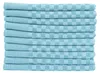 Luxus Grubentücher Aqua Halbzwirn 50x70 cm 100% Baumwolle - Produktbild-Vorschau 1