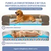 ELONEO Ortopedyczne legowisko dla psów, rozmiar S – brązowe Podgląd zdjęcia produktu 3