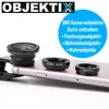 OBJEKTIX Handy Objektiv Set Smartphone Linsen Fisheye Produktbild-Vorschau 2