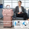 Reisetasche Set Damen, 46x23x35cm Weekender Handgepäck Produktbild-Vorschau 4