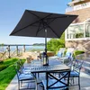 Sekey Sonnenschirm Balkon Gartenschirm Marktschirm  140×210 Produktbild-Vorschau 8