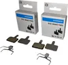2x Shimano Scheiben-Bremsbeläge BP-M05-RX Kunstharz Produktbild-Vorschau 1