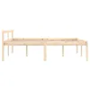 vidaXL Seniorenbett 140x190 cm Massivholz Kiefer Produktbild-Vorschau 13
