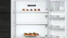 Siemens iQ500, KI87SADD0 Einbau-Kühl-Gefrier-Kombination mit Gefrierbereich unten, 177.2 x 55.8 cm, Flachscharnier mit Softeinzug Kühlschrank geöffnet Produktbild-Vorschau