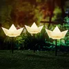 Solar Gartenstecker "Papierboot" - 3er Set - Kunststoff Produktbild-Vorschau 1