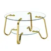 Table basse/table d'appoint de style rétro minimaliste avec Voir les images du produit 11