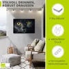 ARTland Wandbild Alu für Innen & Outdoor Katzenaugen Größe: Produktbild-Vorschau 2