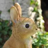 Figurine décorative Lapin de jardin assis à la verticale Voir les images du produit 6