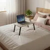 Carenza Home Laptoptisch Klappbar Creme Marmor Look Produktbild-Vorschau 4