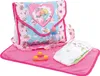 sac à langer avec accessoires 24 x 24 cm polyester rose Voir les images du produit 1