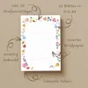 Friendly Fox Briefpapier Set "Blumen", DIN A4 Briefpapier Produktbild-Vorschau 7