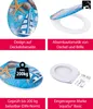 aquaSu® Basic, WC-Sitz mit Motiv, Duroplast Toilettendeckel Produktbild-Vorschau 2